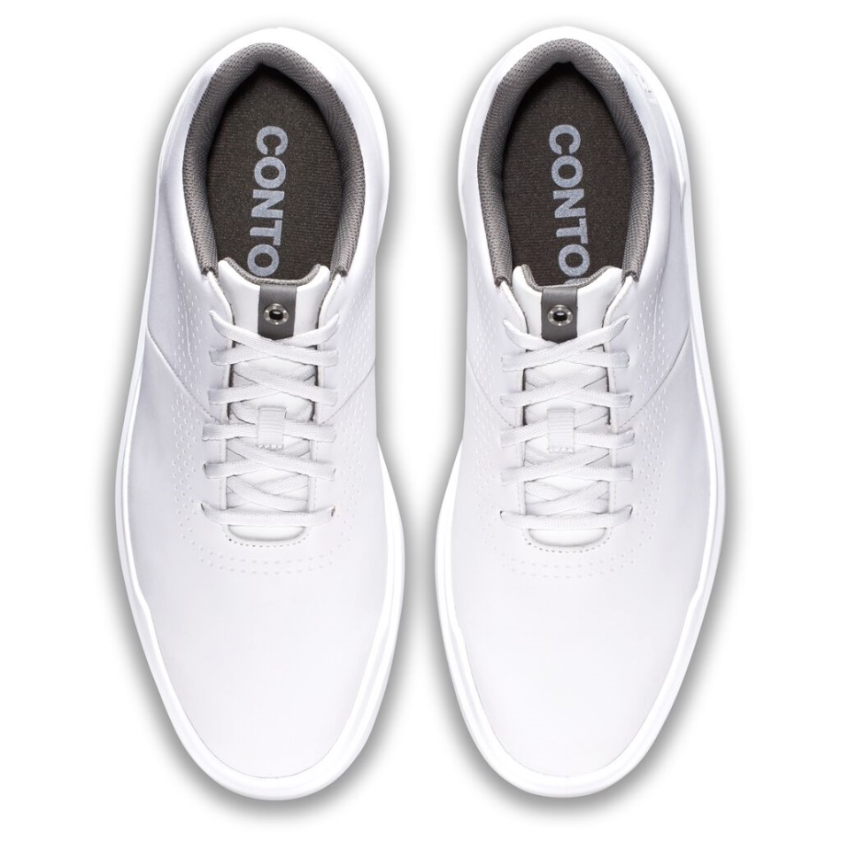 Footjoy Branco Pt Contorno Casual