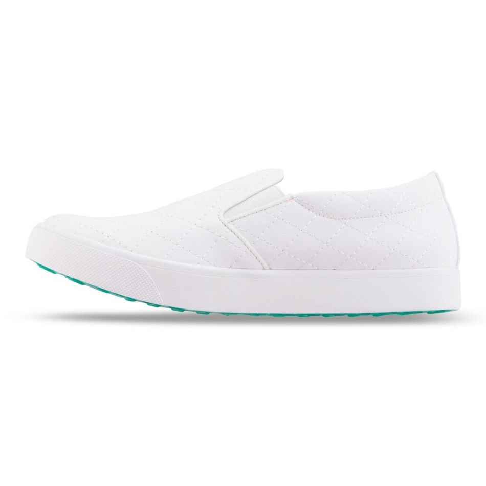 Footjoy Branco Pt Esporte Mulheres Retrô - Estilo Da Temporada Anterior