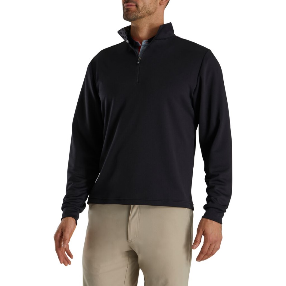 Footjoy De Camada Intermediária Leve Pt Black-charcoal