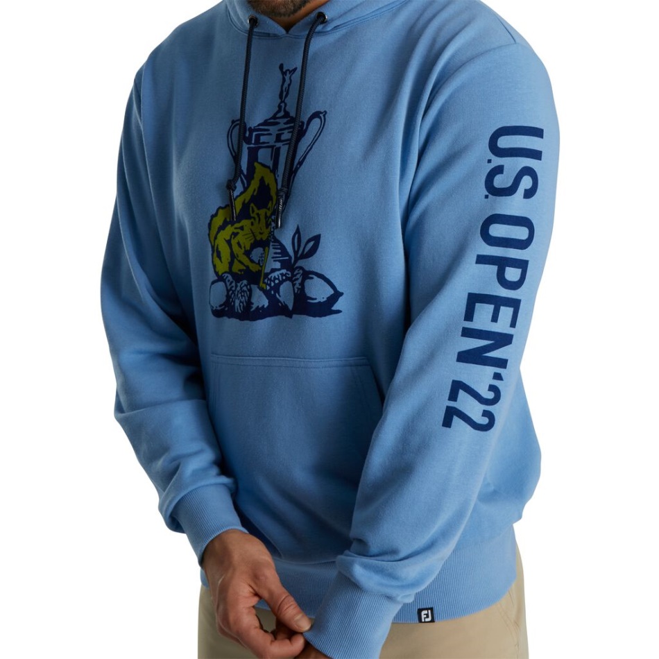 Footjoy Pt 2022 Eua Moletom Aberto-temporada Anterior Estilo Céu Azul