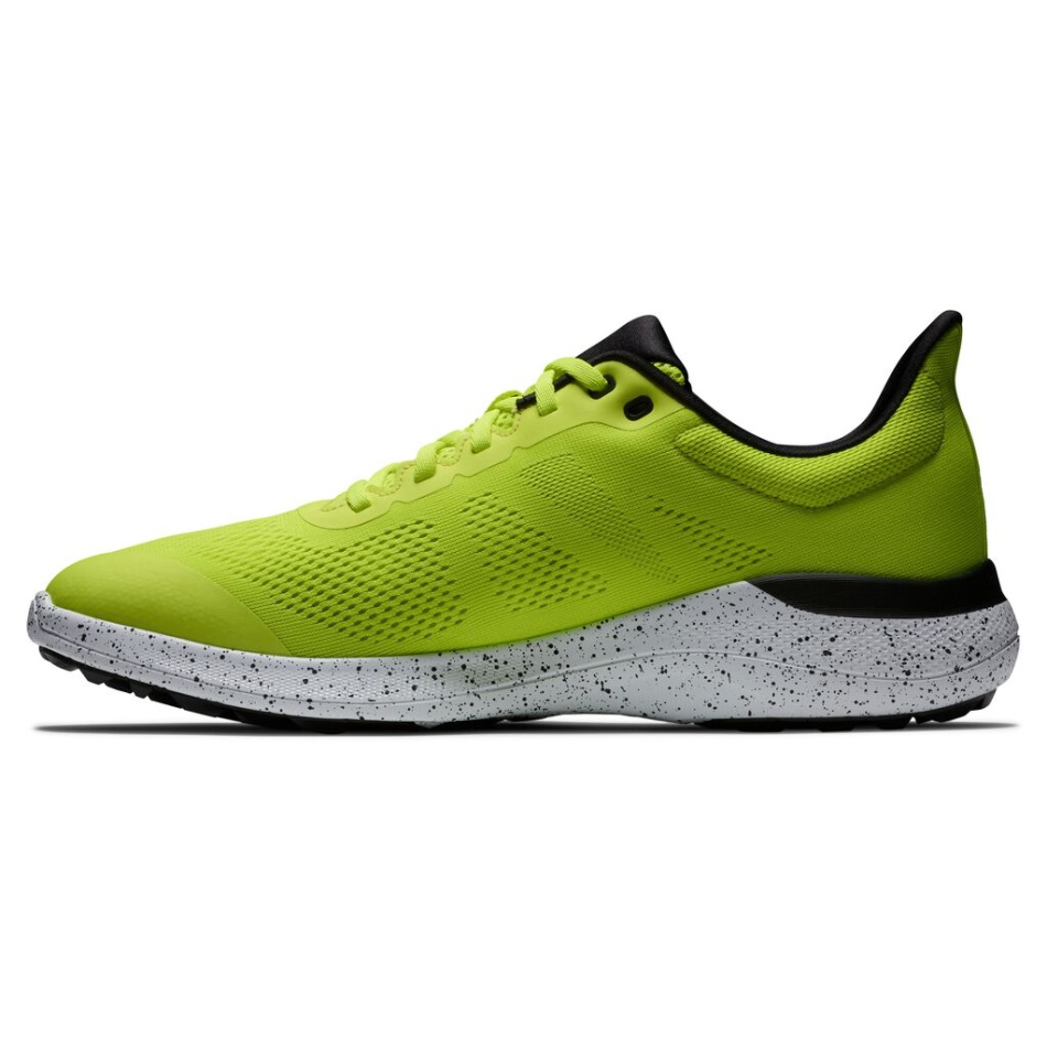 Footjoy Pt Amarelo Neon Flex Brilho Cítrico