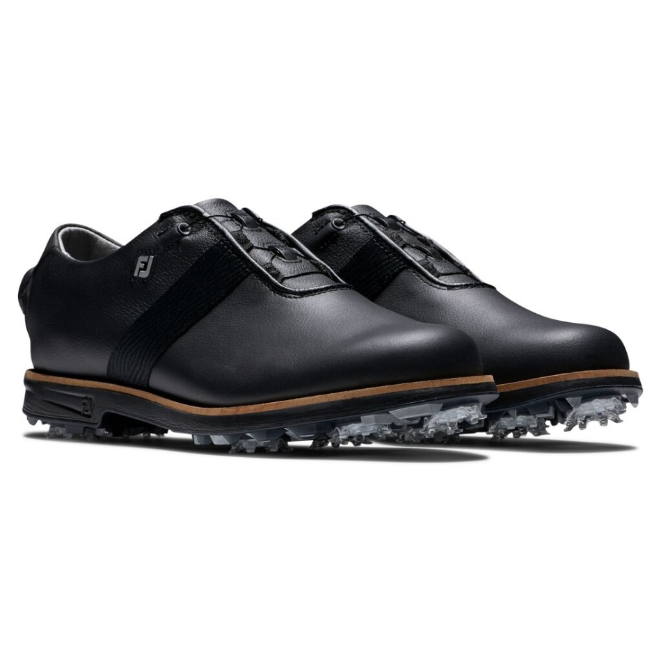 Footjoy Pt Black Série De Estréia Jibóia Mulheres