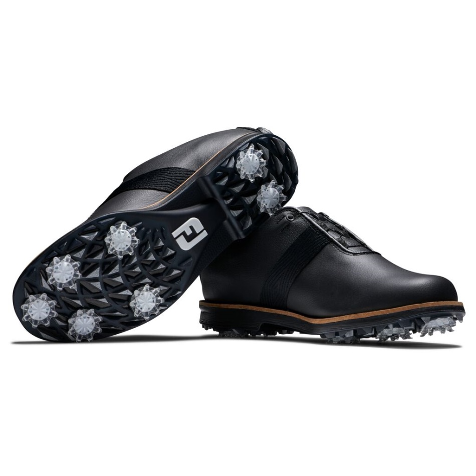 Footjoy Pt Black Série De Estréia Jibóia Mulheres