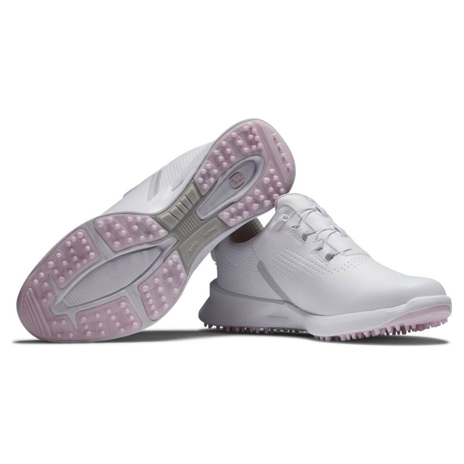 Footjoy Pt Branco Fj Combustível Boa Mulheres