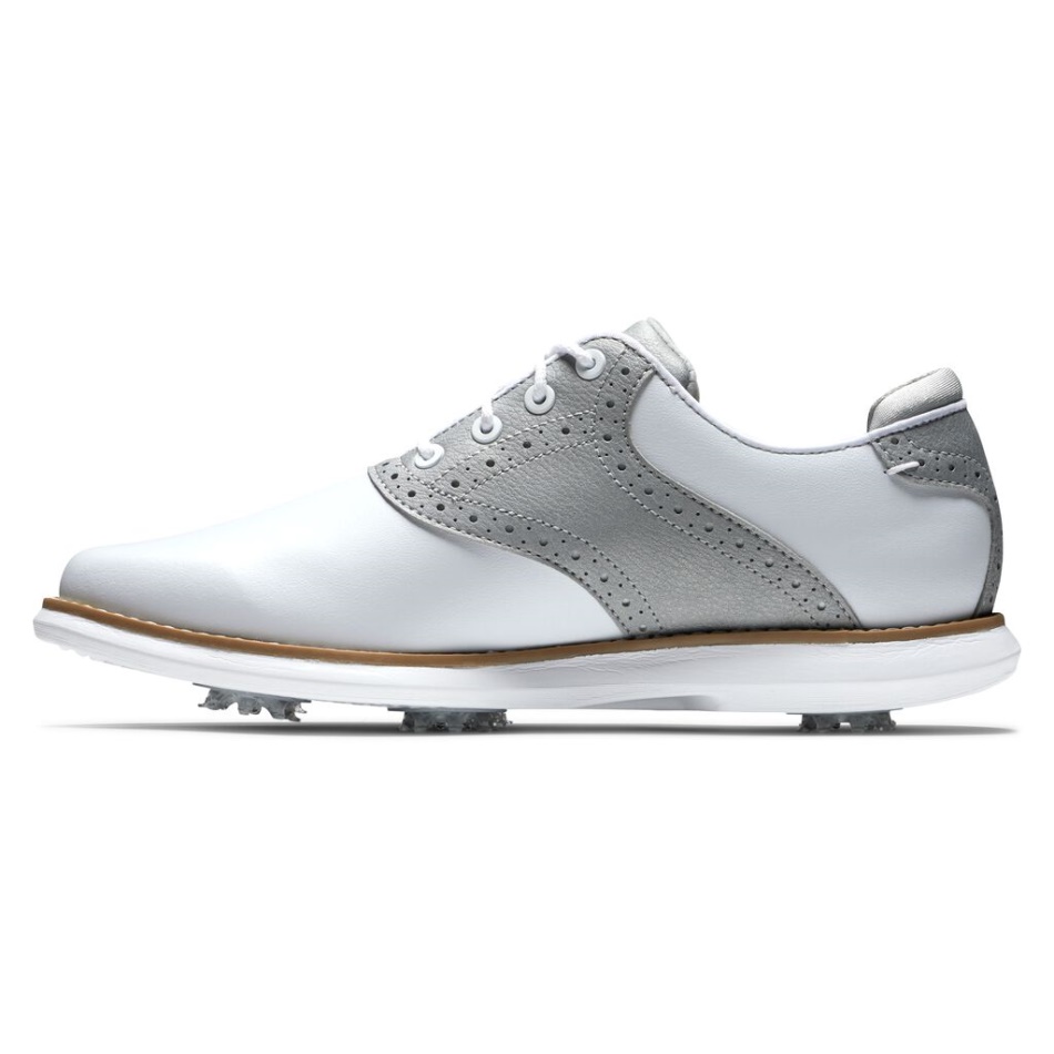 Footjoy Pt Branco-cinza Geada Tradições Mulheres