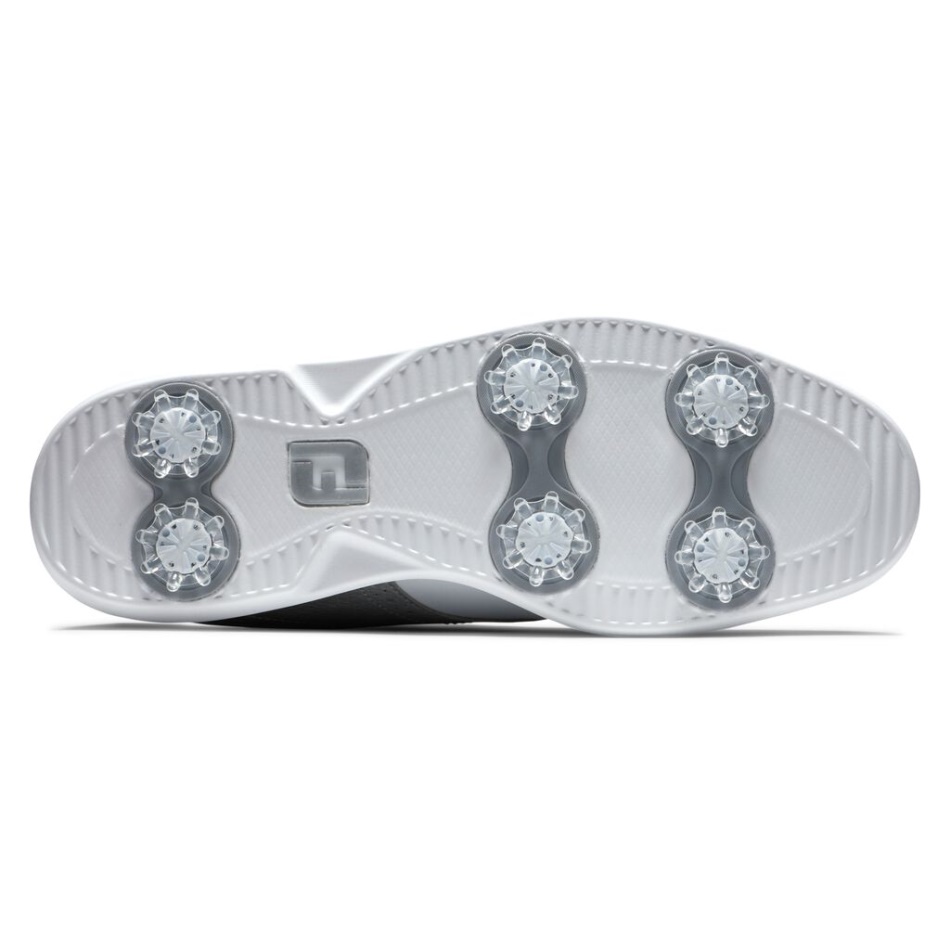 Footjoy Pt Branco-cinza Geada Tradições Mulheres