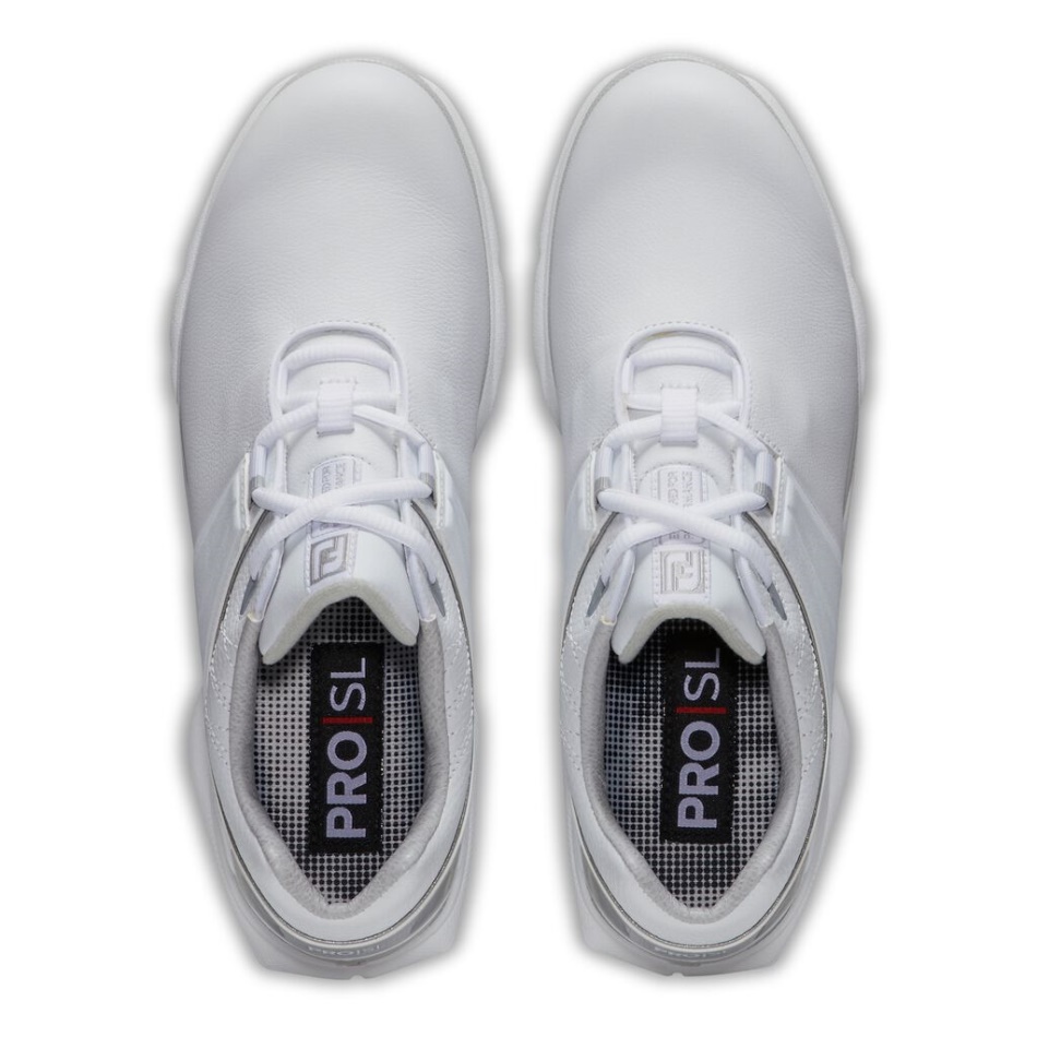 Footjoy Pt Branco-cinza Pro Sl Feminino