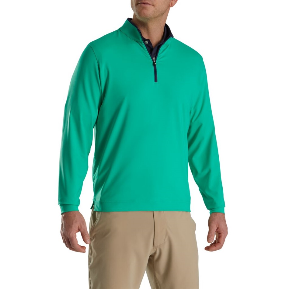 Footjoy Pt Camada Intermediária Sólida Leve Verde Mar