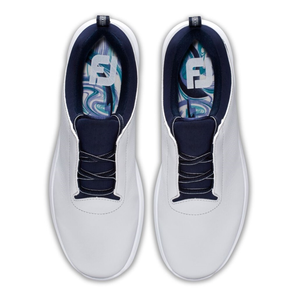 Footjoy Pt Cinza Lazer Mulheres - Estilo Da Temporada Anterior