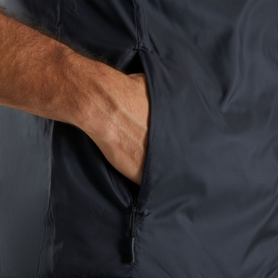 Footjoy Pt Colete Isolado Com Zíper Completo Preto