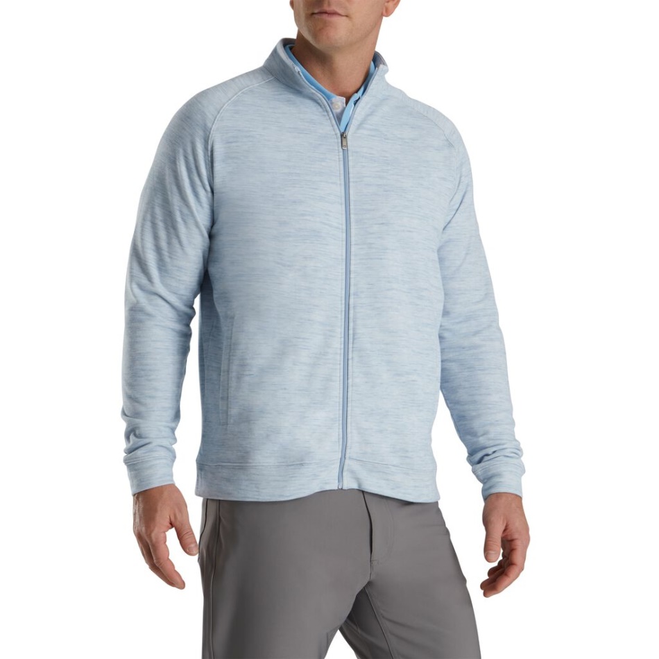 Footjoy Pt Dove Jersey Cinza Urze Velo Full-zip