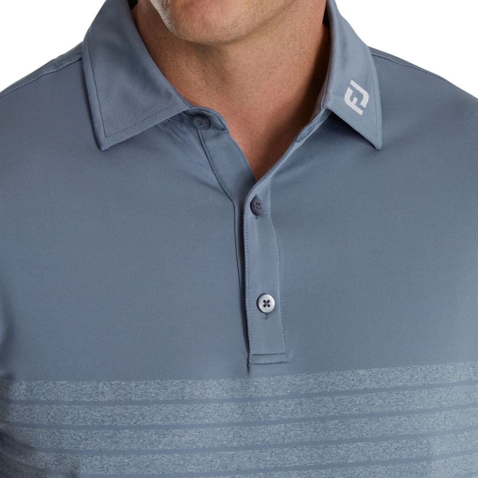 Footjoy Pt Engenharia Heather Risca De Giz Lisle Colarinho Próprio Estilo Da Estação Anterior Grafite