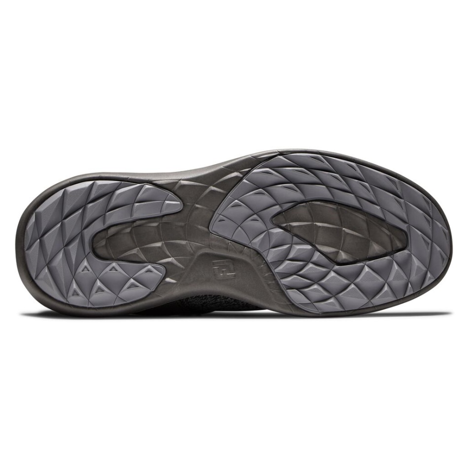 Footjoy Pt Flex Coaster Mesh-estilo Da Temporada Anterior Black-charcoal