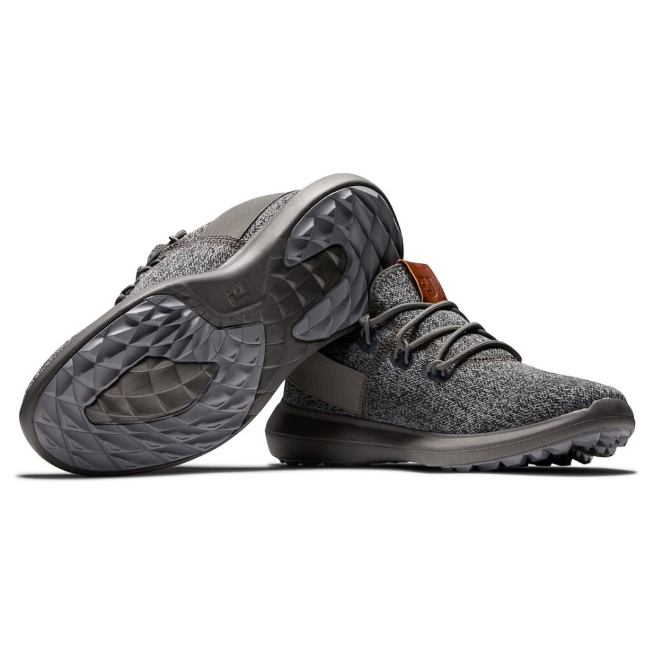 Footjoy Pt Flex Coaster Mesh-estilo Da Temporada Anterior Black-charcoal