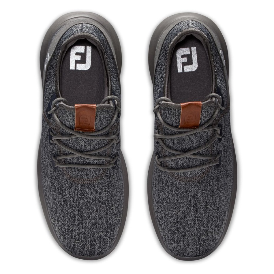 Footjoy Pt Flex Coaster Mesh-estilo Da Temporada Anterior Black-charcoal