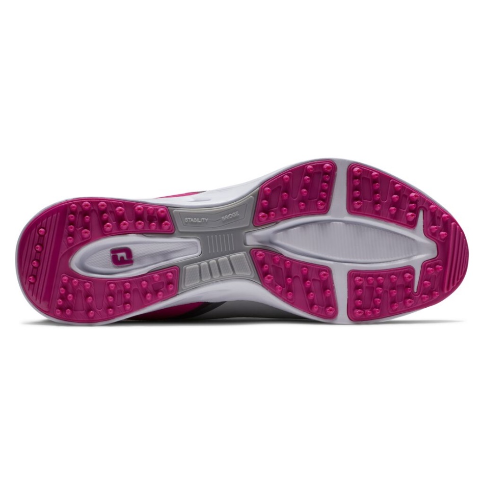Footjoy Pt Fuel Mulheres Cinza-quente Rosa