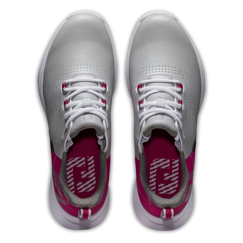 Footjoy Pt Fuel Mulheres Cinza-quente Rosa