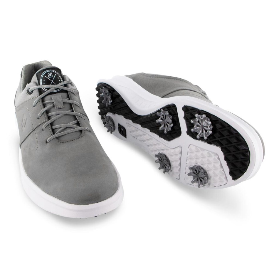 Footjoy Pt Grey Contorno Série-estilo Da Temporada Anterior