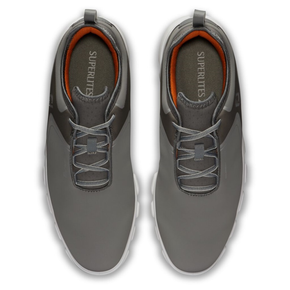 Footjoy Pt Grey-black Superlites Xp-estilo Da Temporada Anterior