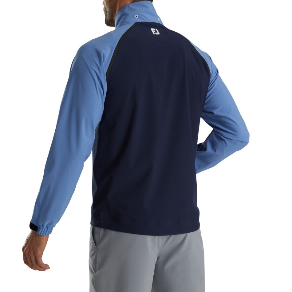 Footjoy Pt Hidrotour Jaqueta De Chuva Azul-marinho