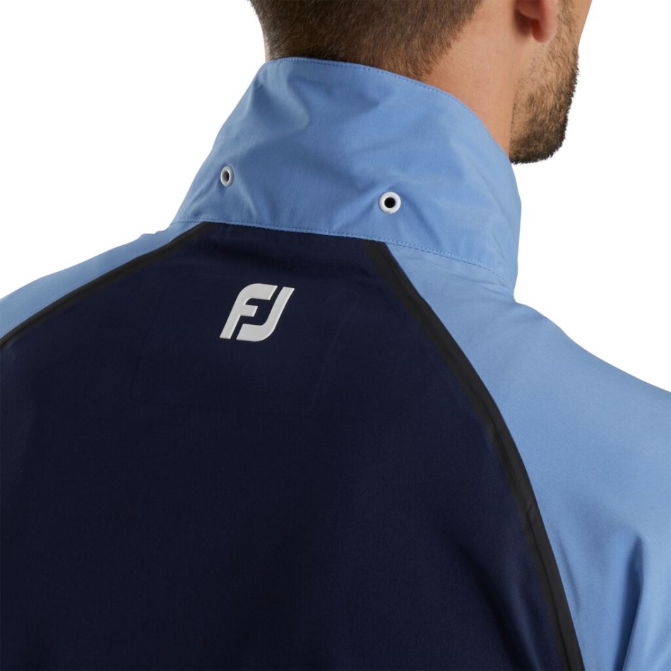 Footjoy Pt Hidrotour Jaqueta De Chuva Azul-marinho