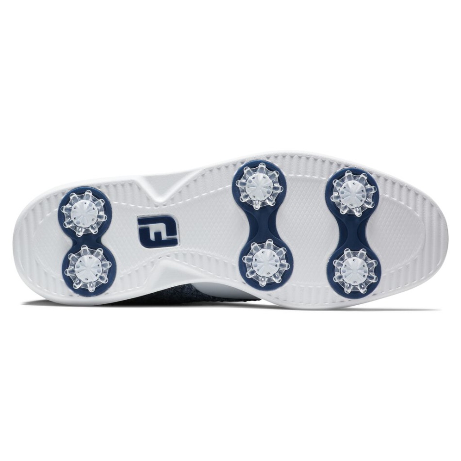 Footjoy Pt Lewis Tradições Mulheres Branco-azul