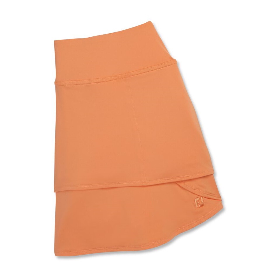 Footjoy Pt Melon Performance Skort Feminino Em Camadas