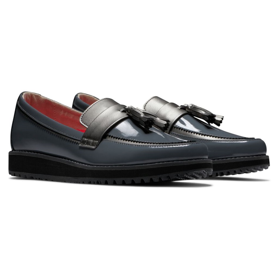 Footjoy Pt Mulheres Arenosas Carvão