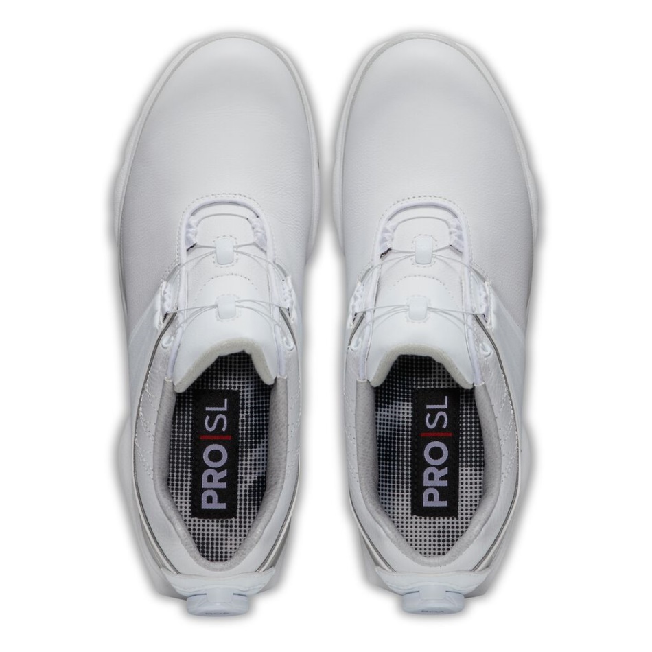 Footjoy Pt Pro Sl Boa Mulheres Brancas