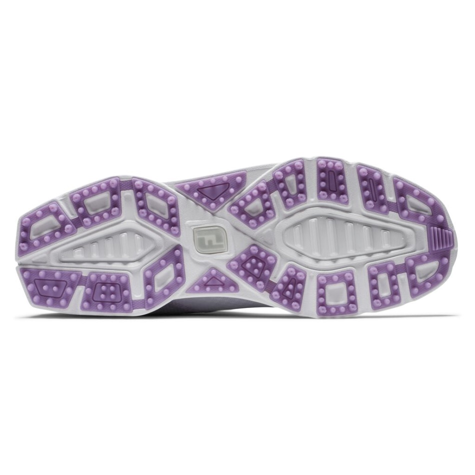 Footjoy Pt Pro Sl Sport Feminino Branco-cinza