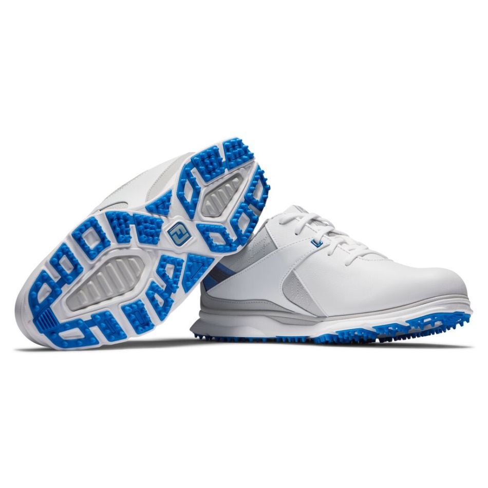 Footjoy Pt Pro Sl-temporada Anterior Estilo Branco-azul-cinza