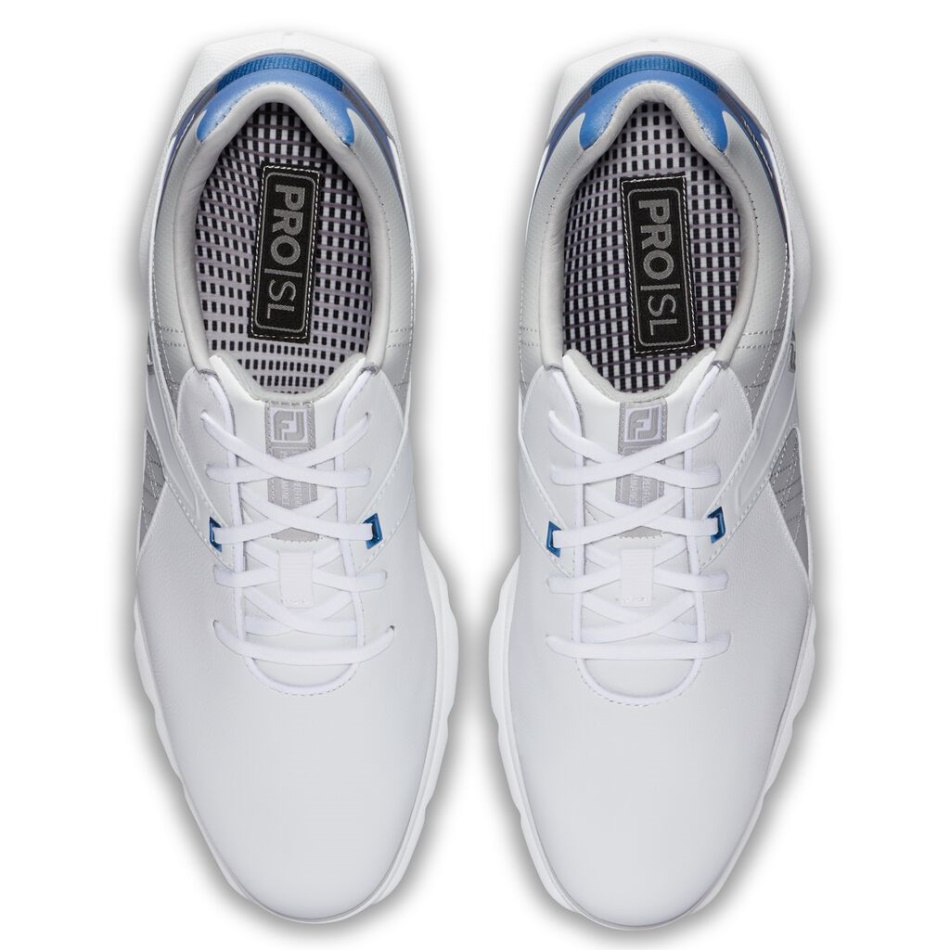 Footjoy Pt Pro Sl-temporada Anterior Estilo Branco-azul-cinza