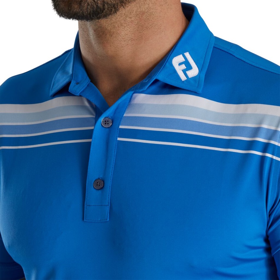 Footjoy Pt Royal Athletic Fit Shadow Faixa No Peitoral Lisle Auto Coleira - FJ Tour Coleira