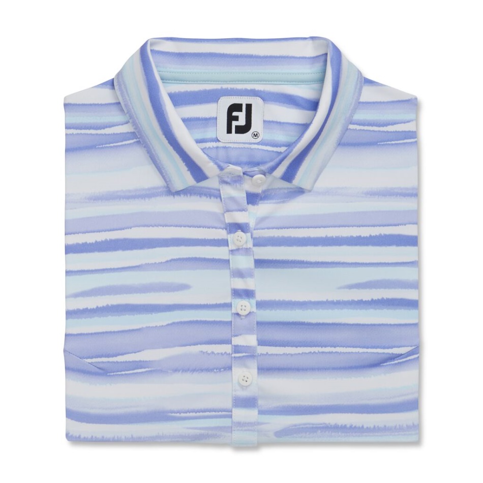 Footjoy Pt Sem Mangas Aquarela Mulheres Violeta