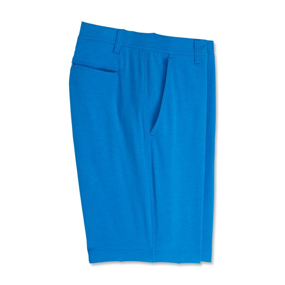Footjoy Pt Shorts Tecido Elástico - Estilo Da Temporada Anterior Urze Francês Azul