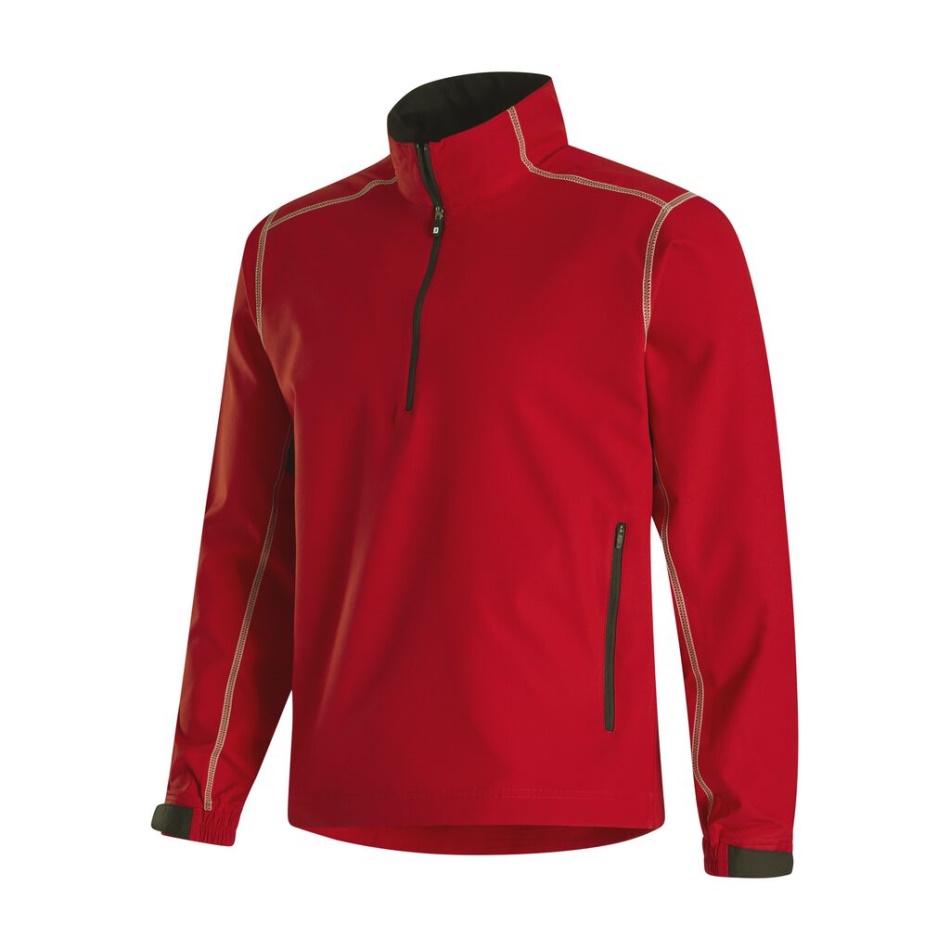 Footjoy Pt Sport Windshirt Vermelho-preto