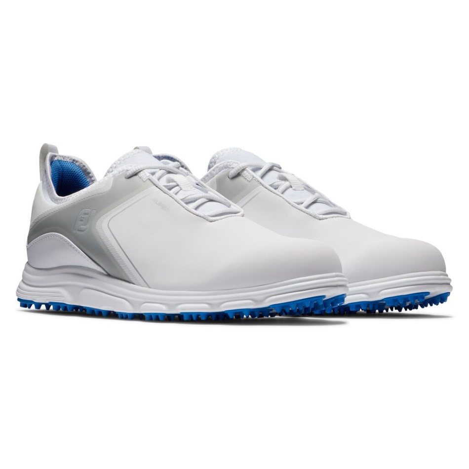 Footjoy Pt Superlites Xp Estilo Da Temporada Anterior Branco-cinza-azul