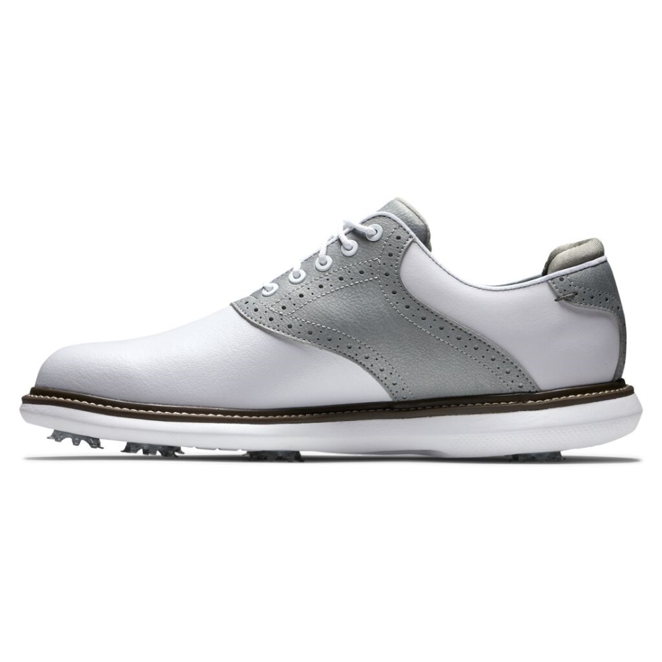 Footjoy Pt Tradições De Geada Branco-cinzento