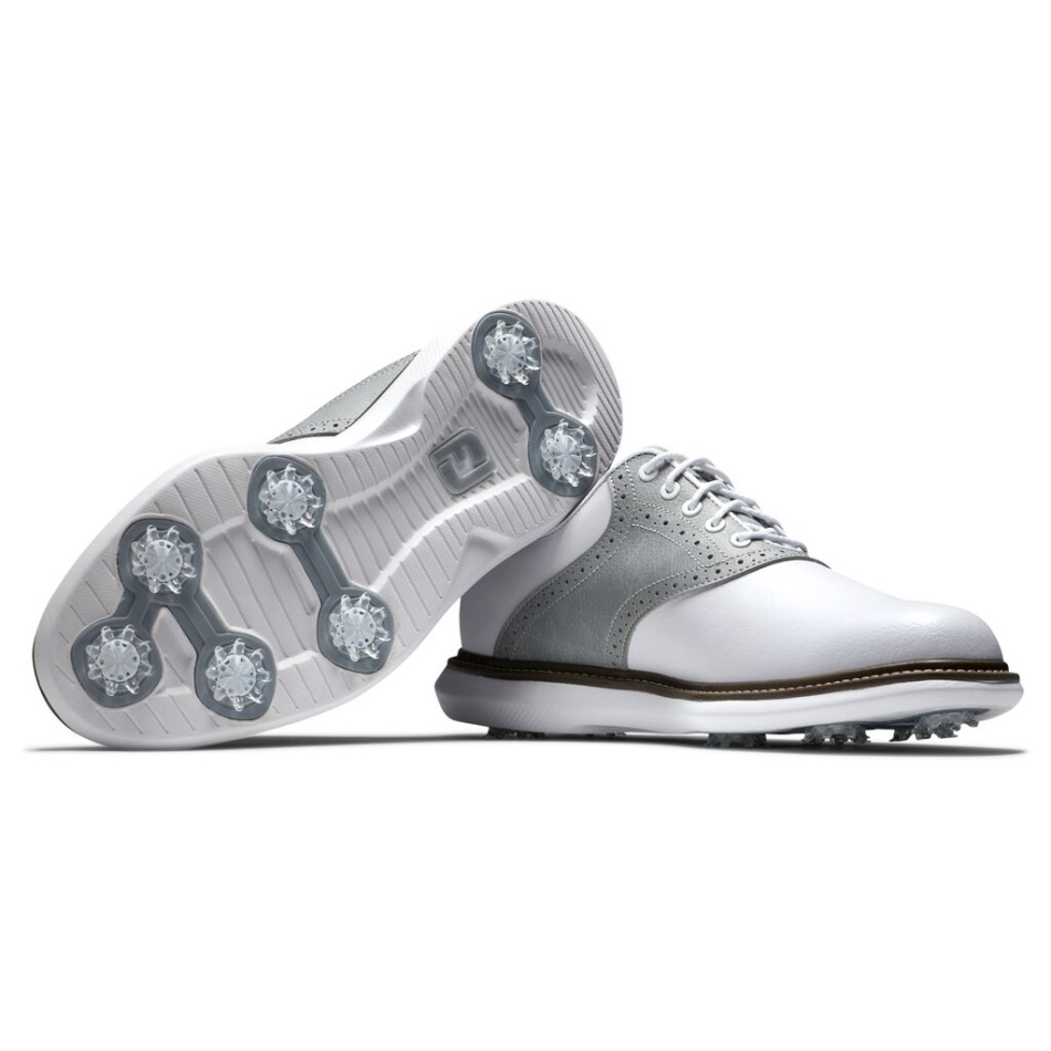 Footjoy Pt Tradições De Geada Branco-cinzento