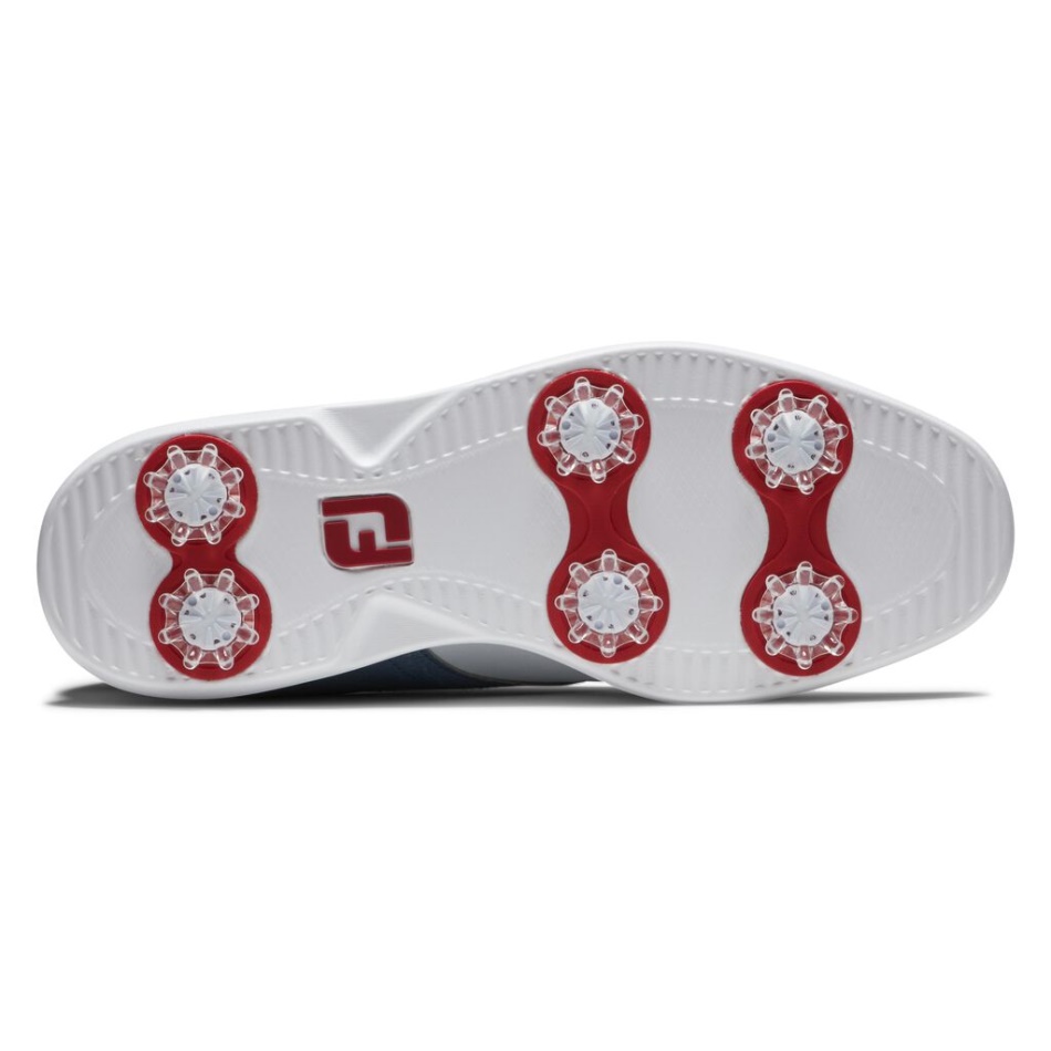 Footjoy Pt Tradições Mulheres Branco-azul