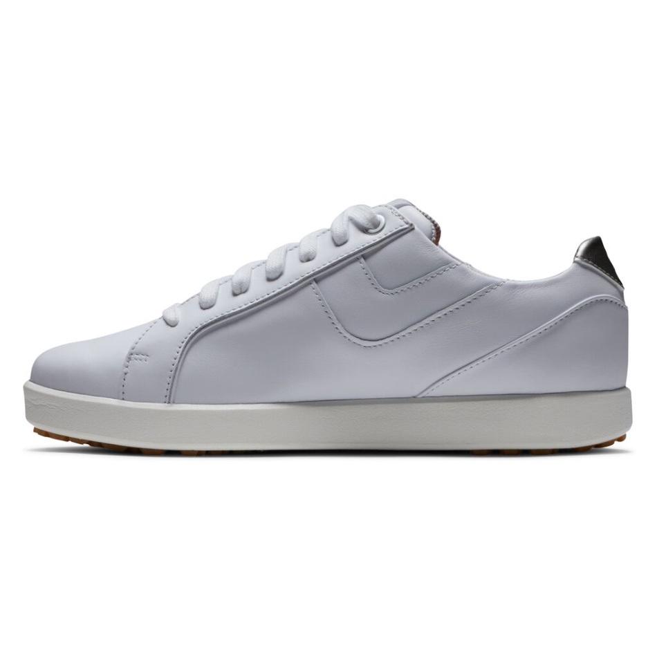 Footjoy Pt White Links Mulheres