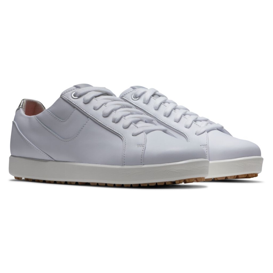 Footjoy Pt White Links Mulheres