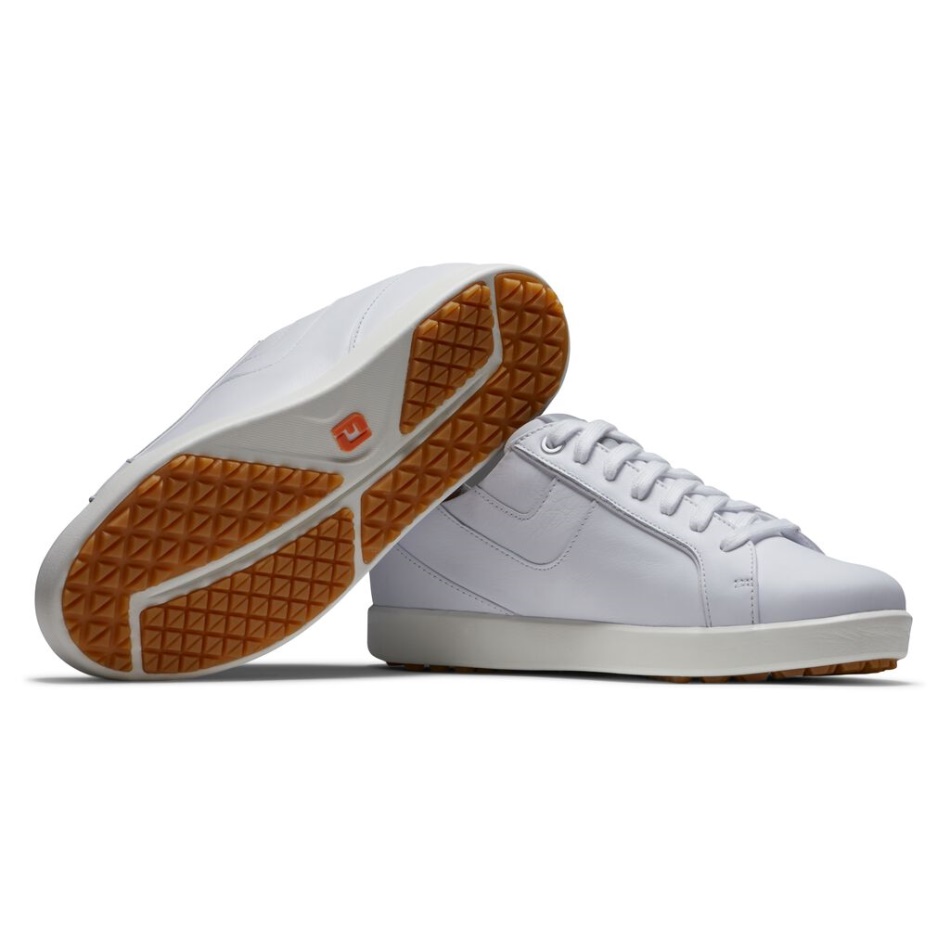 Footjoy Pt White Links Mulheres