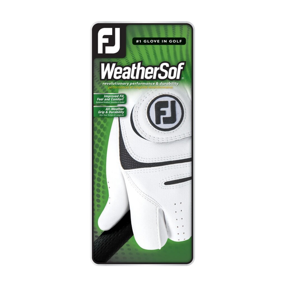 Footjoy Pt White Weather Sof