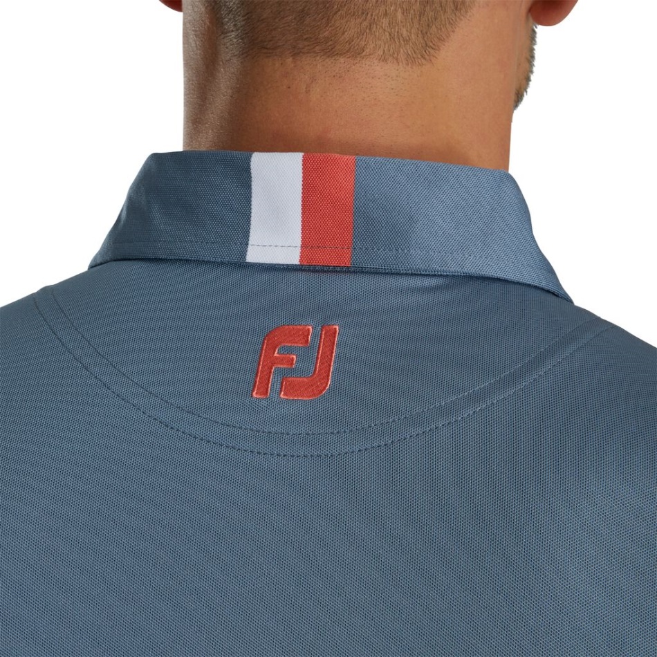 Grafite-coral-branco Banda Peitoral Dupla Pique-estilo Temporada Anterior Footjoy Pt