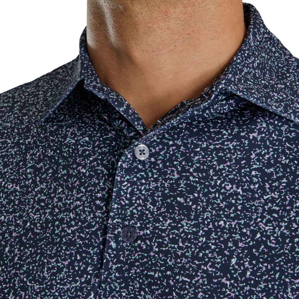 Impressão Em Granito - Estilo Da Estação Anterior Footjoy Pt Navy