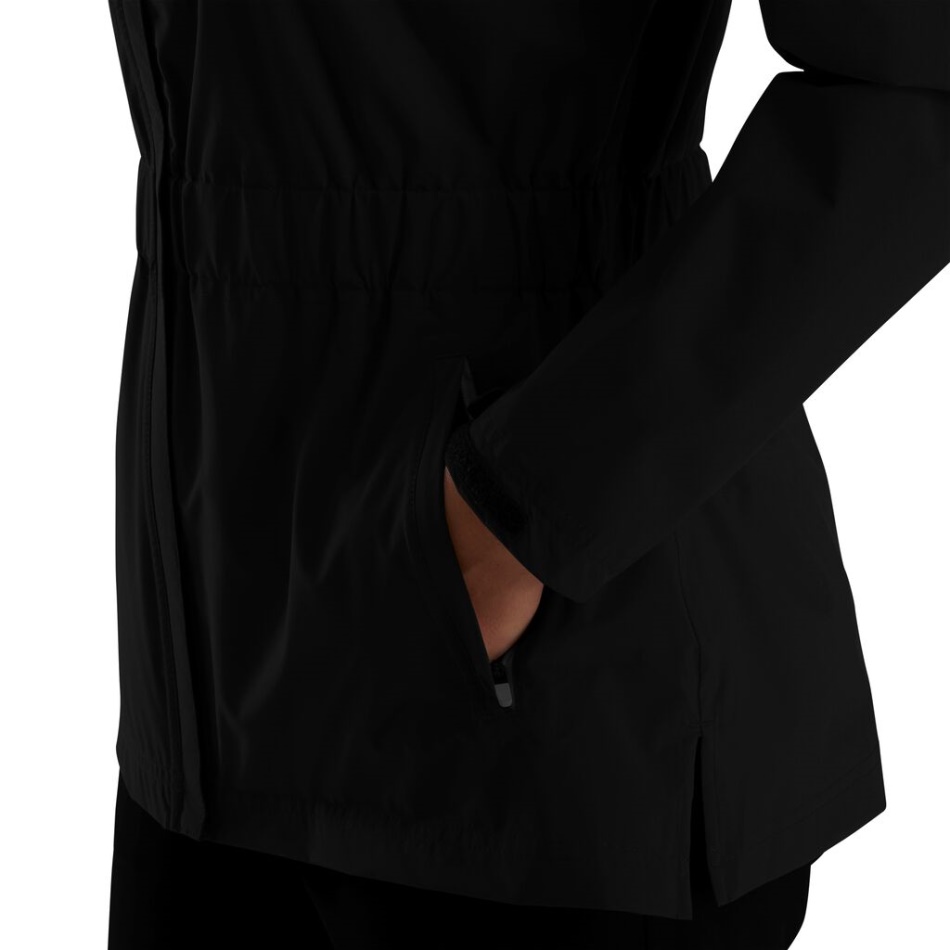 Jaqueta De Chuva Hidrolite Preta Feminina Footjoy Pt