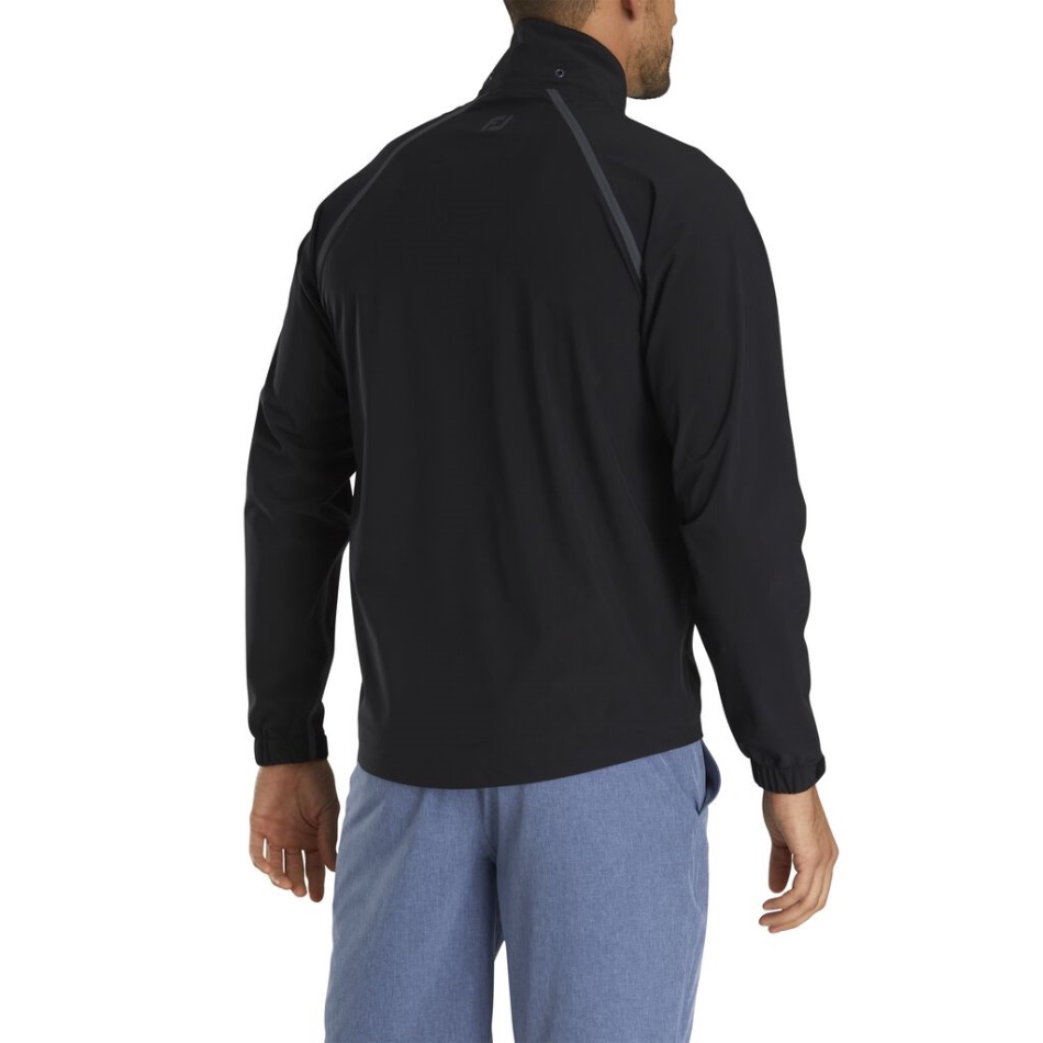 Jaqueta De Chuva Hidrotour Footjoy Pt Black-charcoal