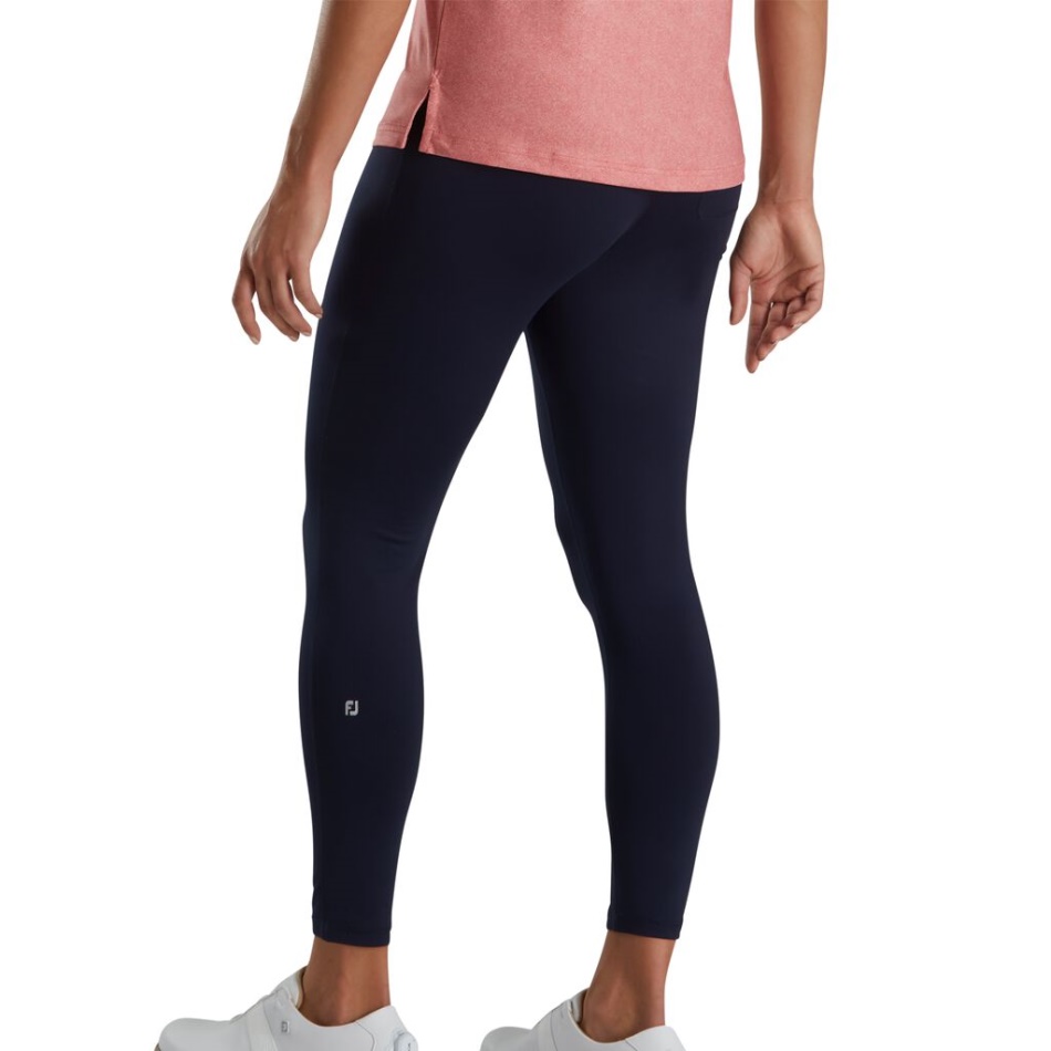 Leggings De Lã Marinho Footjoy Pt Mulheres