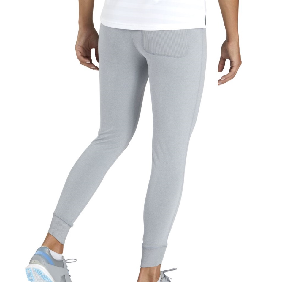 Leggings Femininas Footjoy Pt Urze Cinza Na Altura Do Tornozelo